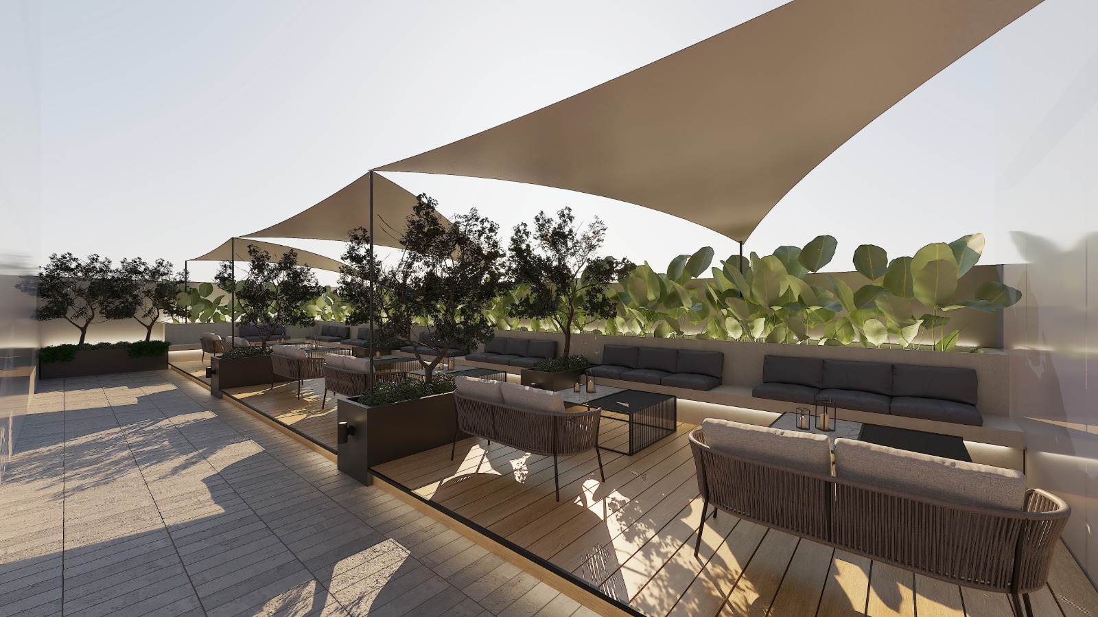 Outdoor lounge
