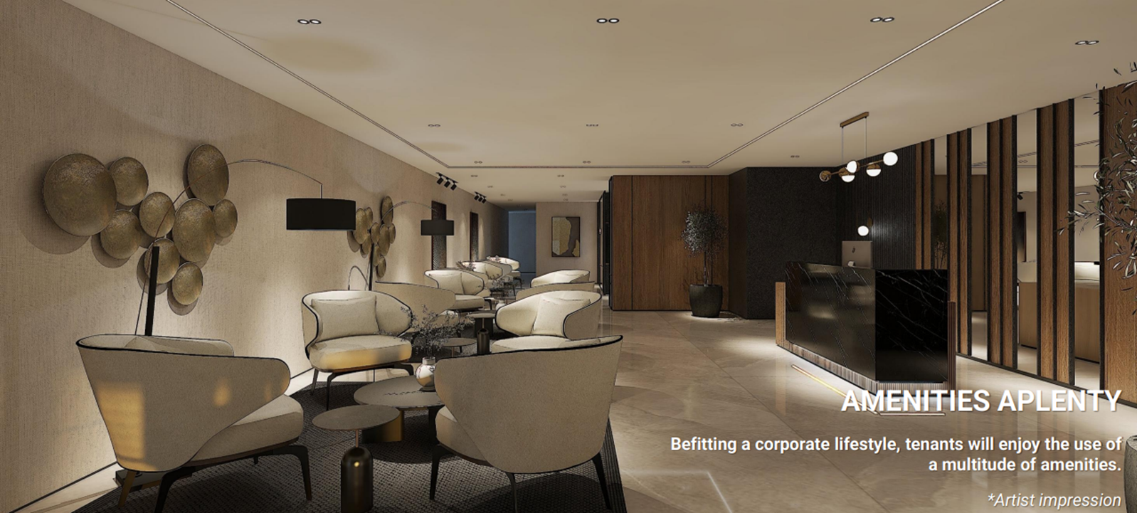 Co-working lounge